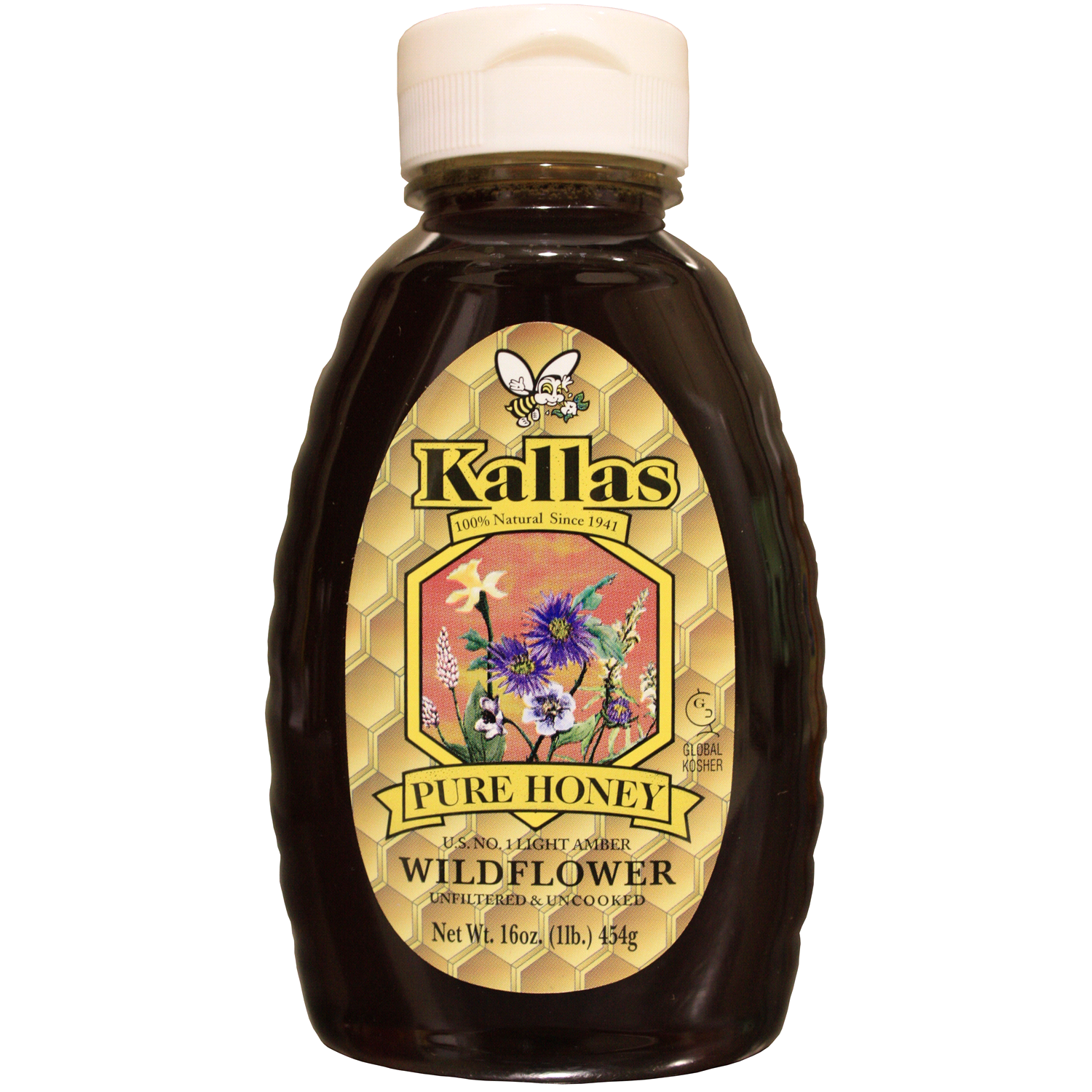 slide 1 of 1, Kallas Honey - 16 oz, 16 oz