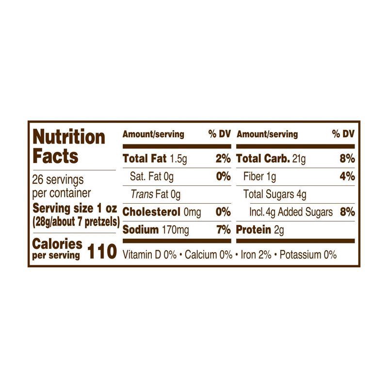 slide 4 of 5, Utz Braided Honey Wheat Twists Pretzels Barrel - 24oz, 24 oz