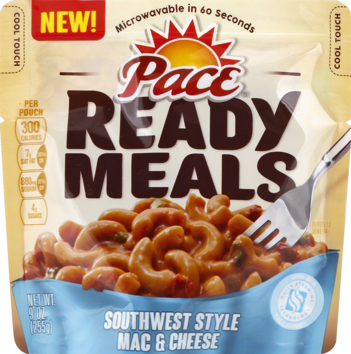 slide 2 of 2, Pace Ready Meals Southwest Style Mac & Cheese, 9 oz