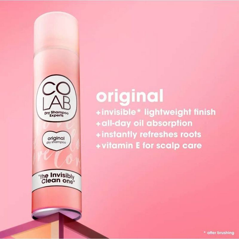 slide 4 of 7, COLAB Original Invisible Dry Shampoo - 4.1oz, 4.1 oz