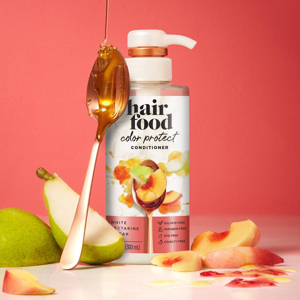 slide 3 of 8, Hair Food Sulfate Free Conditioner for Colored Hair Infused with White Nectarine and Pear - 10.1 fl oz, 10.1 fl oz