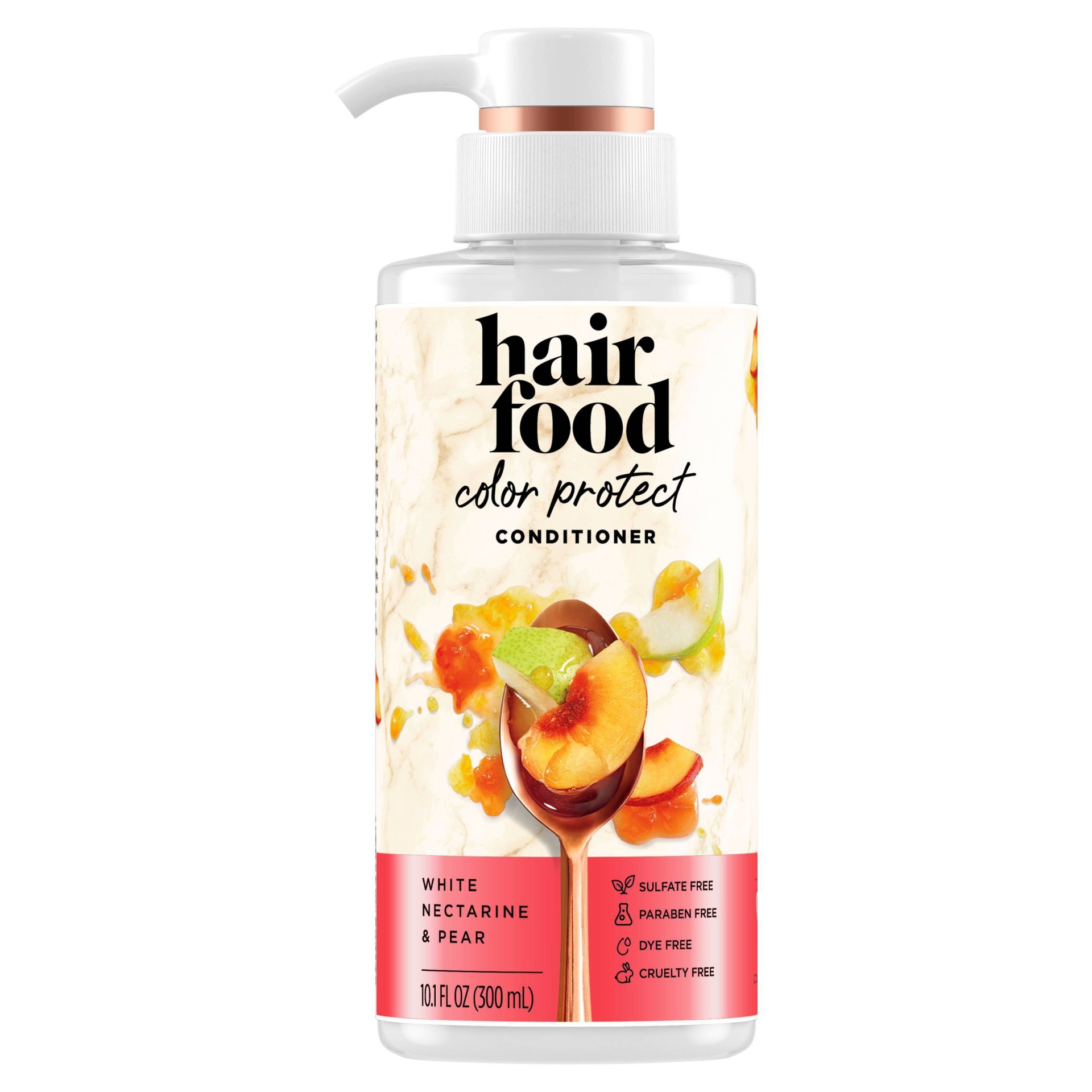 slide 1 of 8, Hair Food Sulfate Free Conditioner for Colored Hair Infused with White Nectarine and Pear - 10.1 fl oz, 10.1 fl oz
