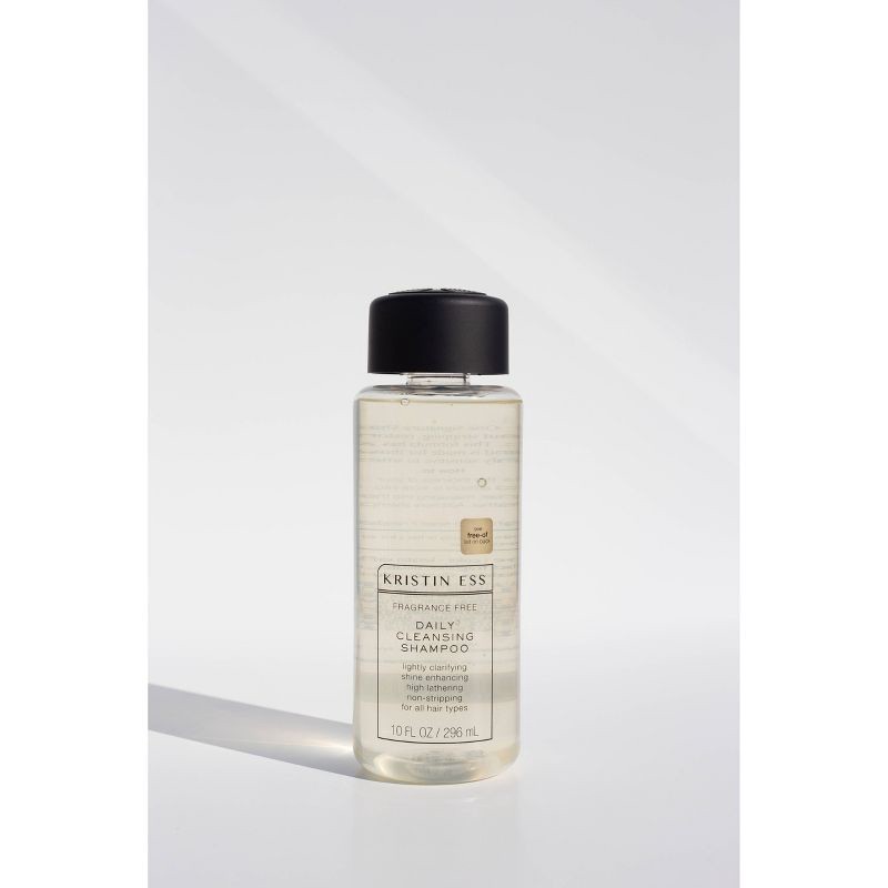 slide 3 of 5, Kristin Ess Fragrance Free Daily Cleansing Shampoo, Lightly Clarifing, Vegan + Sulfate Free - 10 fl oz, 10 fl oz