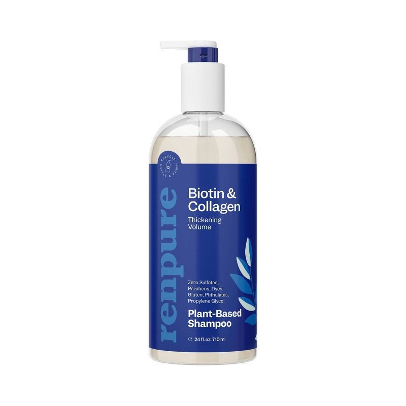 slide 1 of 1, Renpure Biotin & Collagen Shampoo - 24 fl oz, 24 fl oz