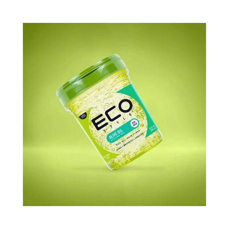 slide 4 of 5, ECO STYLE Olive Styling Gel - 32 fl oz, 32 fl oz