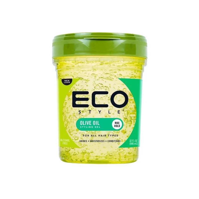 slide 1 of 5, ECO STYLE Olive Styling Gel - 32 fl oz, 32 fl oz