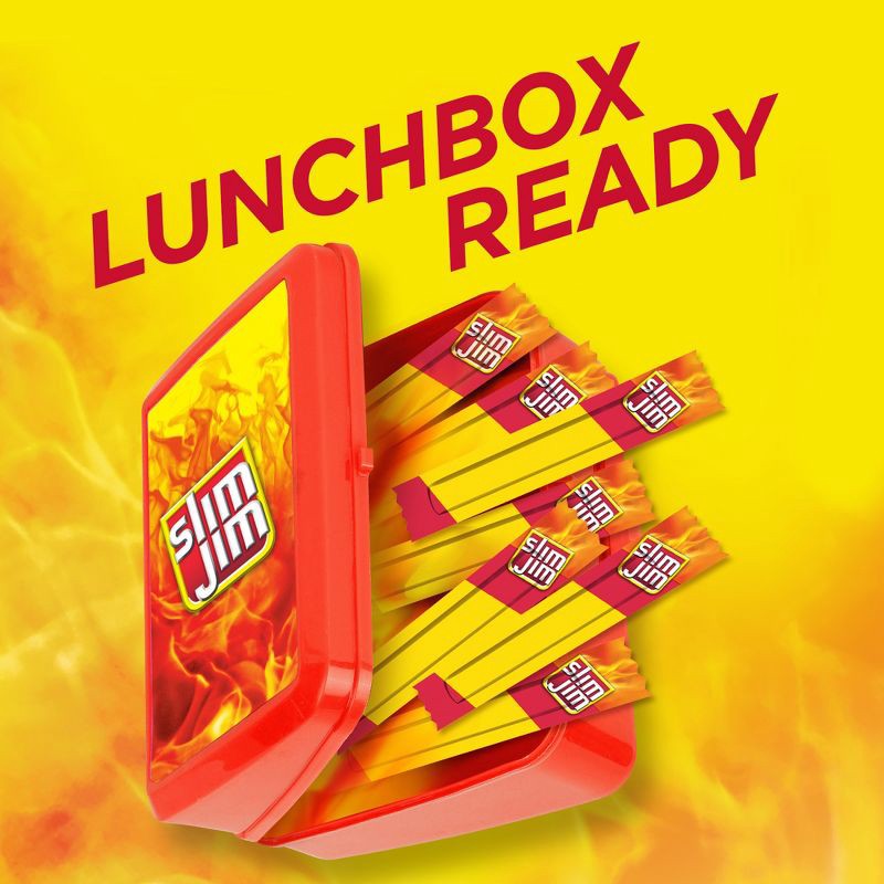 slide 5 of 5, Slim Jim Original Smoked Snack Size Sticks – 12.88oz/46ct, 12.88 oz, 46 ct