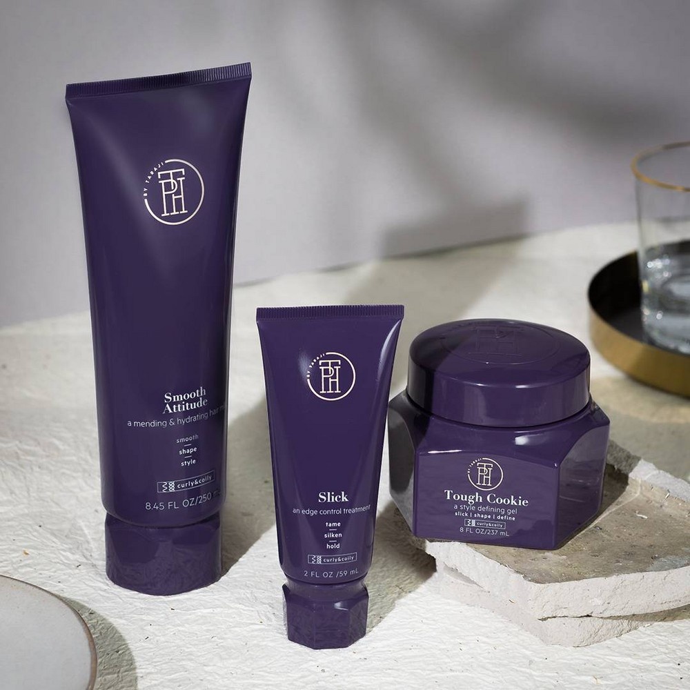 slide 5 of 7, TPH by TARAJI Smooth Attitude Mending Hair Milk, 8.45 fl oz