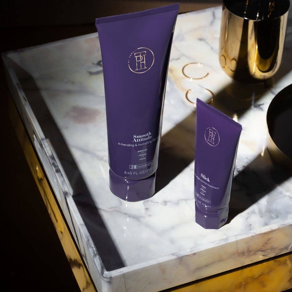 slide 7 of 7, TPH by TARAJI Smooth Attitude Mending Hair Milk, 8.45 fl oz