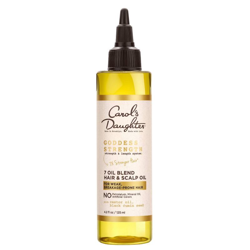 slide 1 of 10, Carol's Daughter Goddess Strength Scalp Oil and Hair Oil Deep Treatment with Castor Oil for Breakage Prone Hair - 4.2 fl oz, 4.2 fl oz