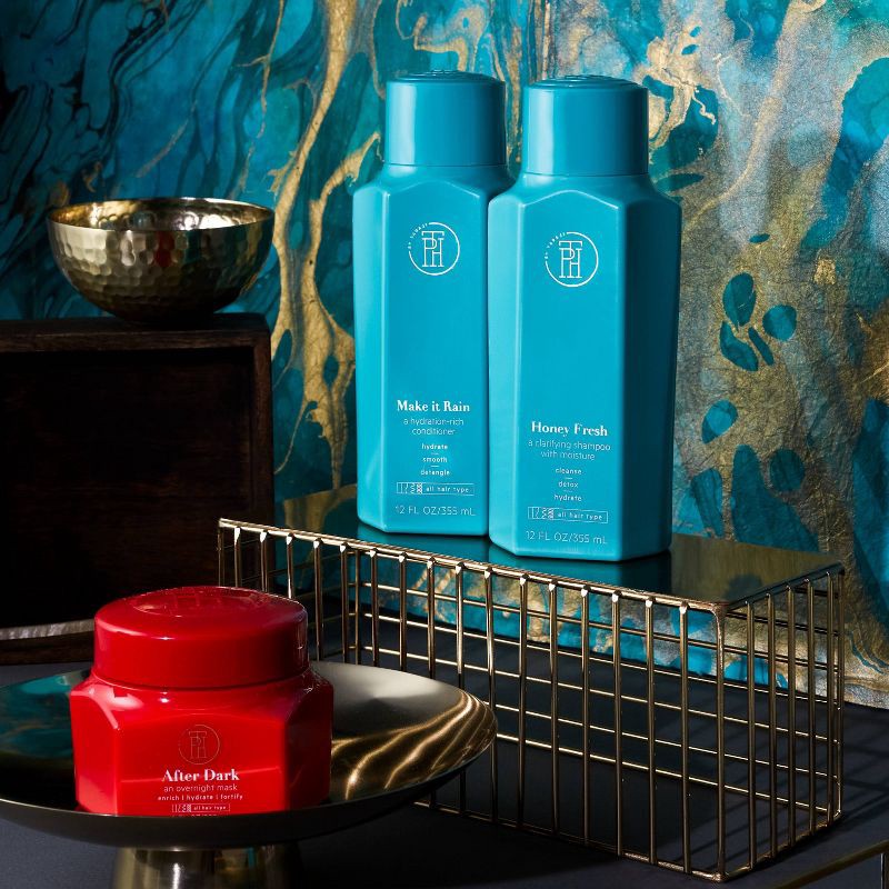 slide 5 of 5, TPH By Taraji Make it Rain Deep Conditioner & Hair Detangler with Aloe Vera, Avocado Oil & Moringa Oil - 12 fl oz, 12 fl oz