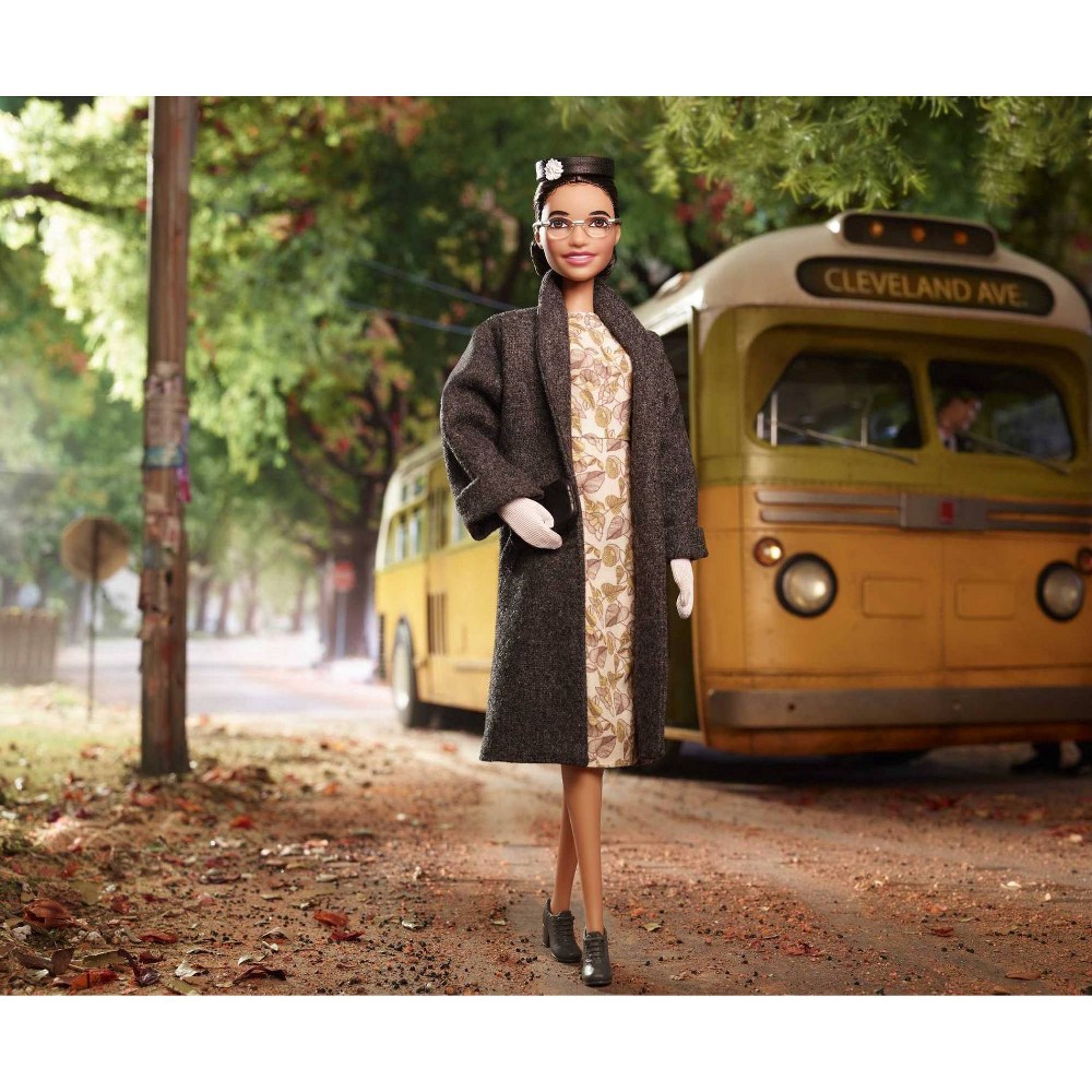 slide 2 of 6, Barbie Signature Inspiring Women Series Rosa Parks Collector Doll, 1 ct