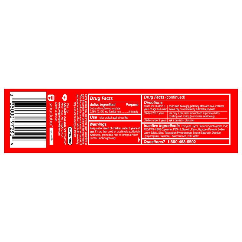 slide 13 of 14, Colgate Optic White Whitening Toothpaste Sparkling White - 3.2oz/3pk, 3 ct; 3.2 oz