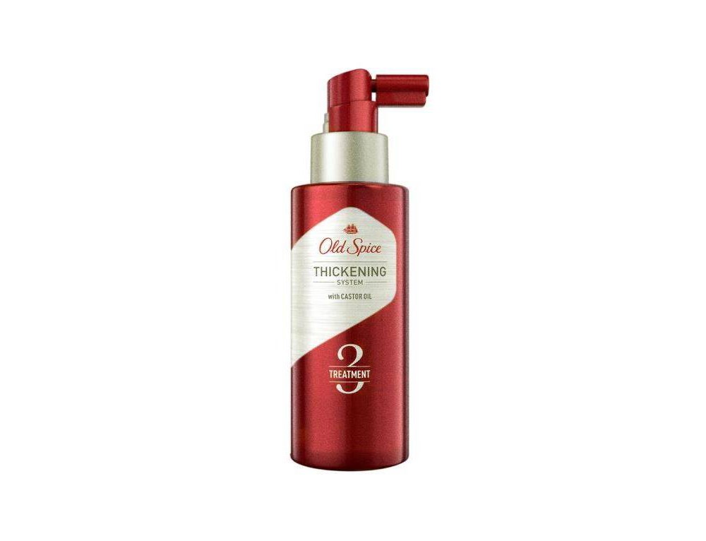 slide 3 of 4, Old Spice Thickening System Treatment for Men, Infused with Castor Oil, 3.7 fl oz