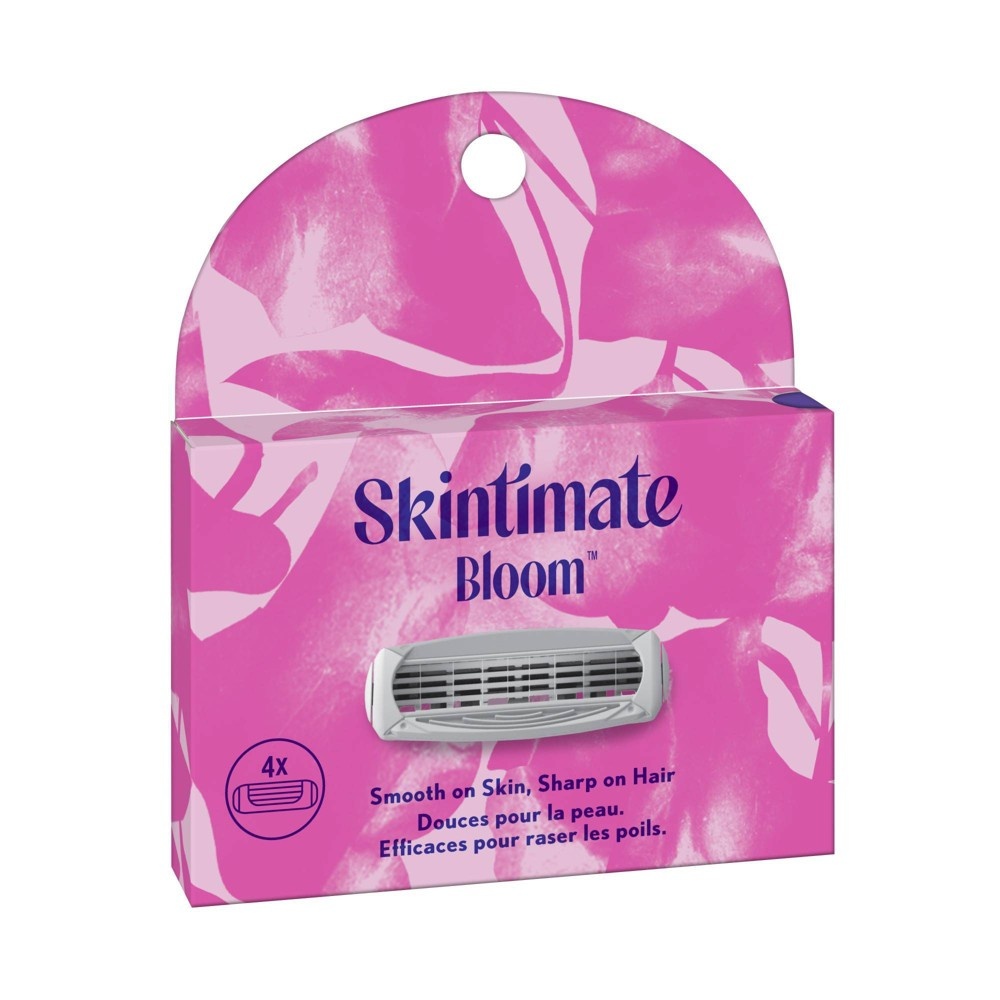 slide 4 of 5, Skintimate Bloom Women's Refill, 4 ct