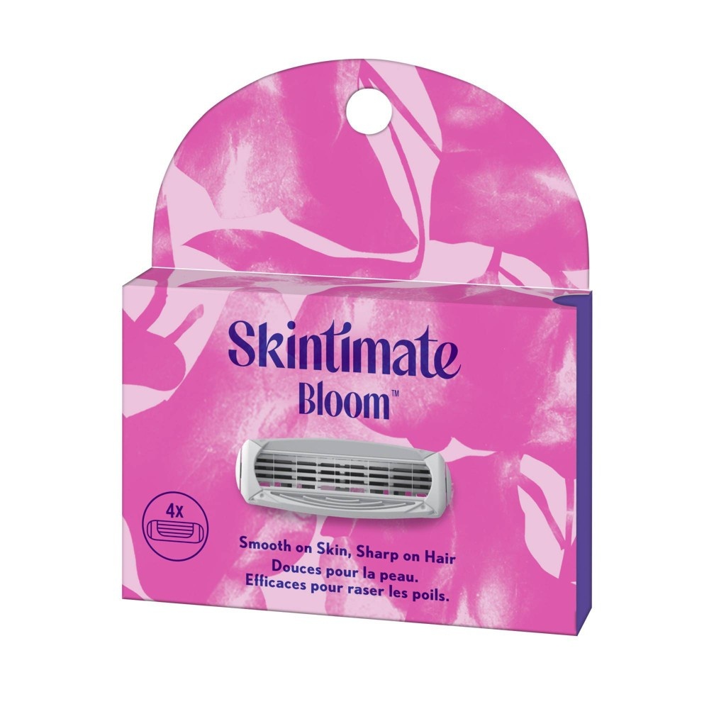 slide 2 of 5, Skintimate Bloom Women's Refill, 4 ct