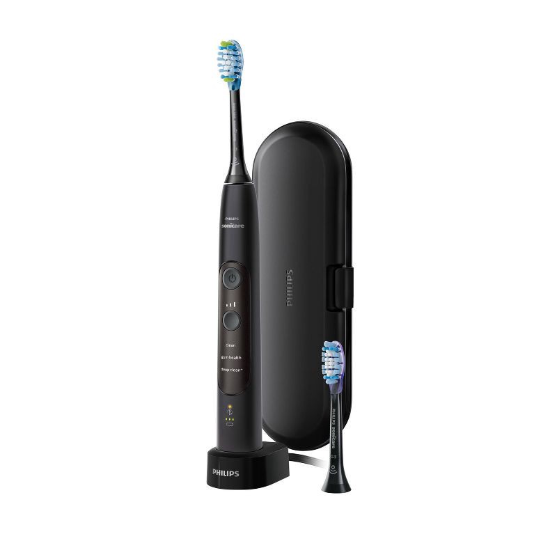 slide 2 of 7, Philips Sonicare ExpertClean 7300 Rechargeable Electric Toothbrush - HX9610/17 - Black, 1 ct