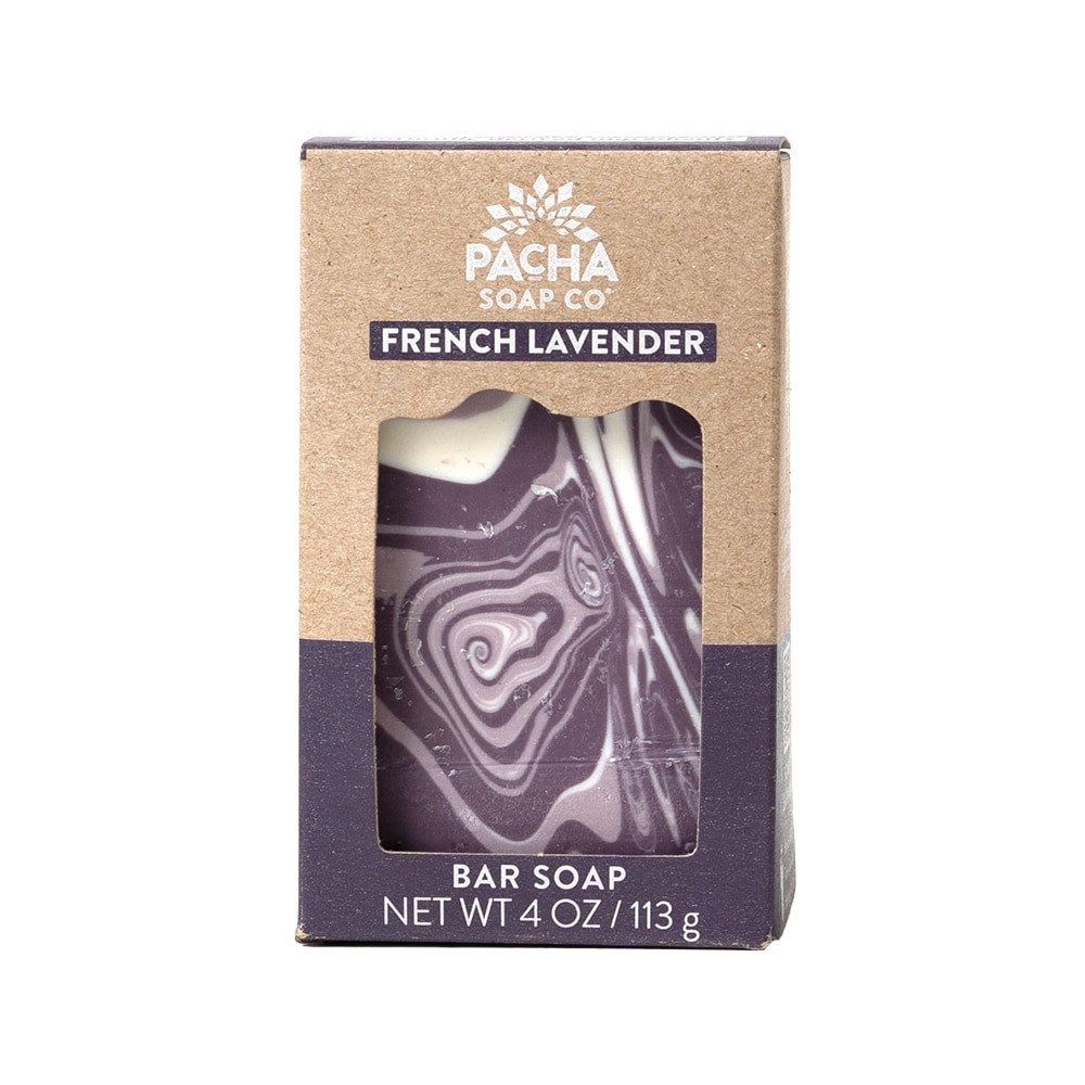 slide 1 of 1, Pacha Soap Co. French Lavender Bar Soap, 4 oz