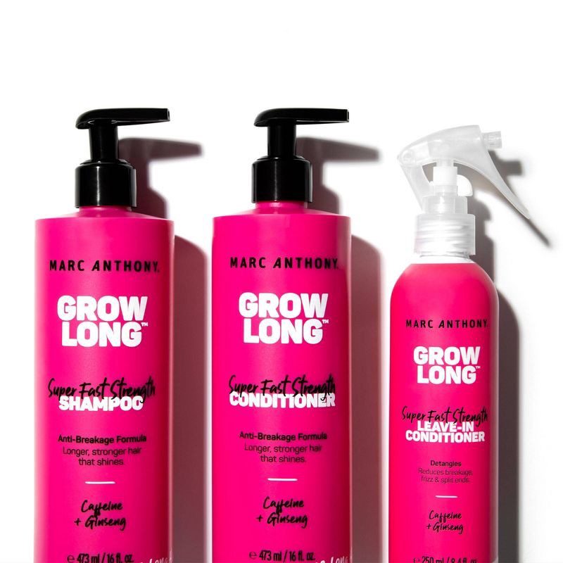 slide 8 of 11, Marc Anthony Grow Long Biotin Leave In Conditioner Spray & Hair Detangler - 8.4 fl oz, 8.4 fl oz