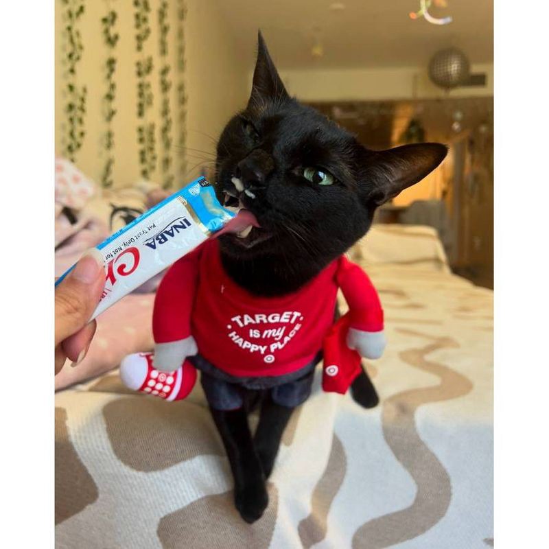 slide 4 of 4, Inaba Churu Scallop and Tuna Flavor Lickable Cat Treats - 2oz/4ct, 0.5 oz, 4 ct