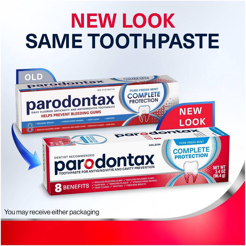 slide 8 of 17, Parodontax Complete Extra Fresh 2pk Toothpaste, 2 ct