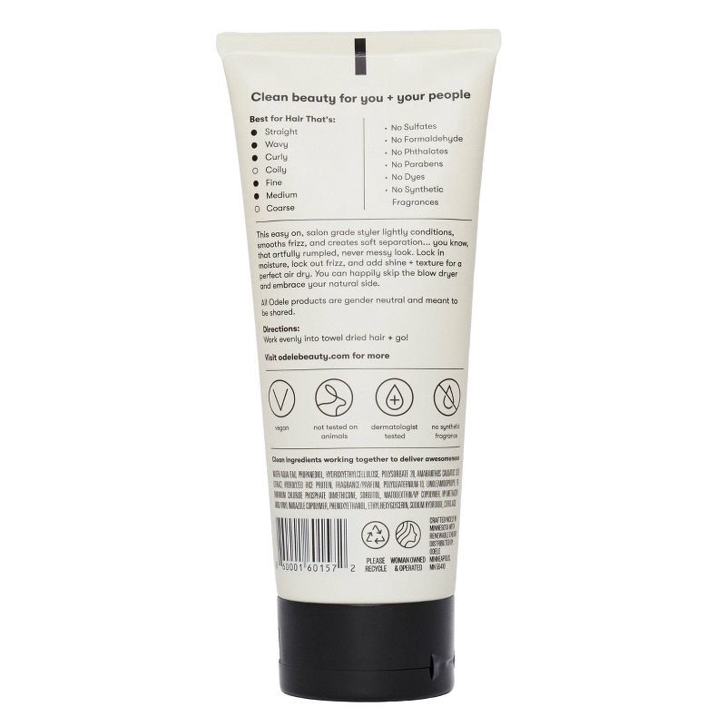 slide 2 of 9, Odele Air Dry Styler for Light Moisture, Definition + Shine - 6 fl oz, 6 fl oz