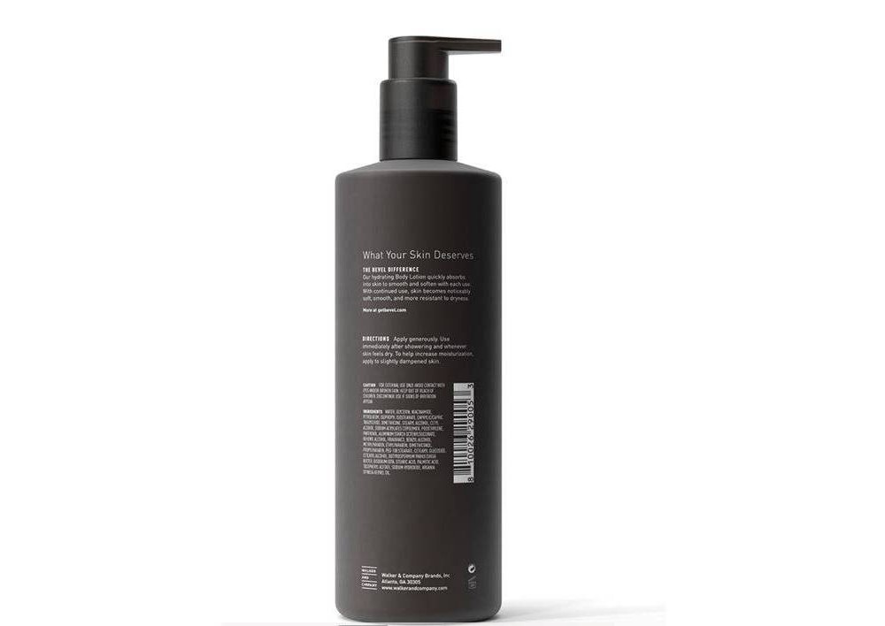 BEVEL Men's Body Lotion with Shea Butter, Argan Oil, Vitamin B3 and ...