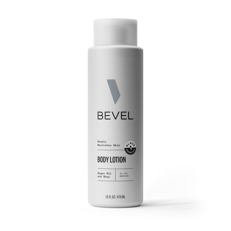 slide 1 of 8, BEVEL Men's Body Lotion with Shea Butter, Argan Oil, Vitamin B3 and Vitamin E - 16oz, 16 oz