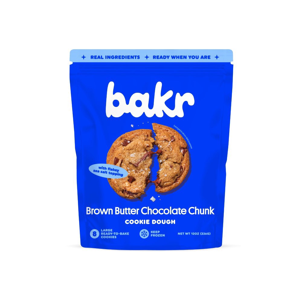 slide 1 of 2, Bakr Brown Butter Chocolate Chunk Cookie Dough, 12 oz