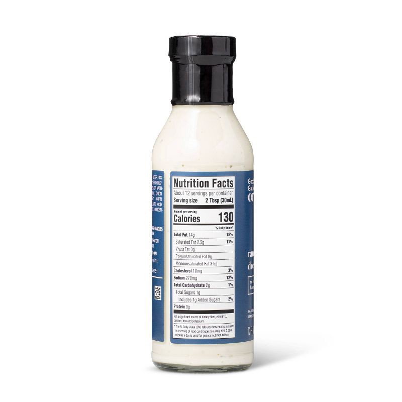 slide 2 of 3, Organic Ranch Dressing - 12fl oz - Good & Gather™, 12 fl oz