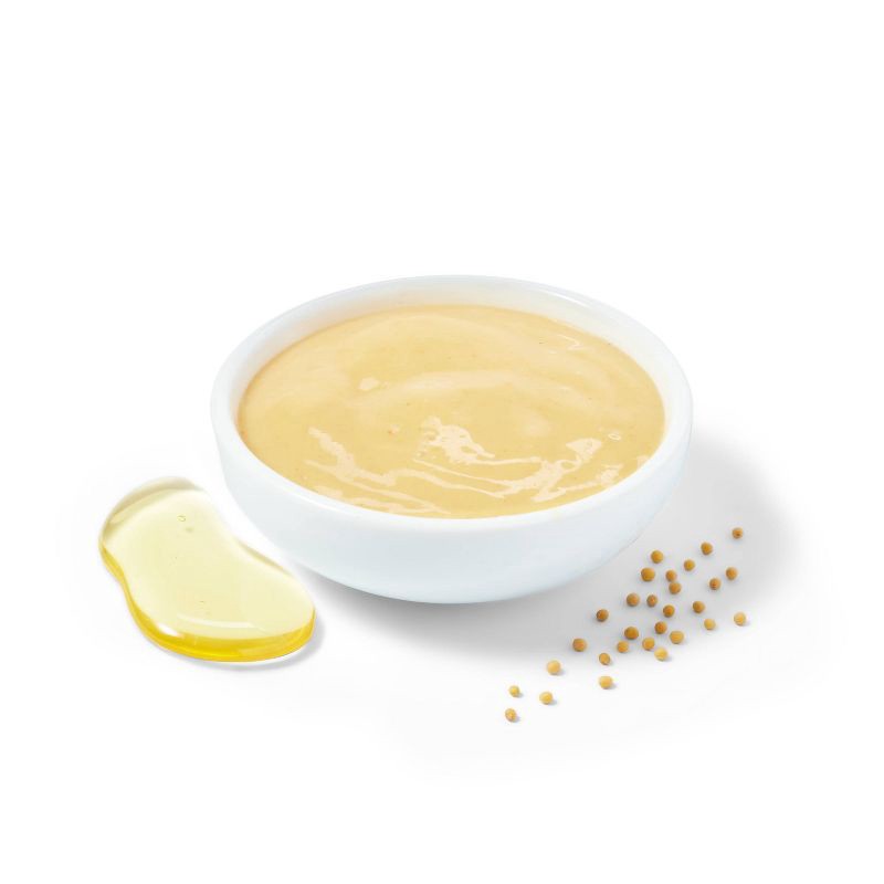 slide 3 of 4, Organic Honey Mustard Dressing - 12fl oz - Good & Gather™, 12 fl oz