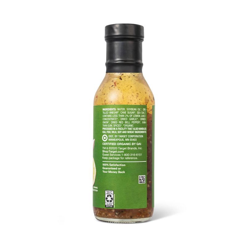 slide 3 of 4, Organic Italian Dressing - 12fl oz - Good & Gather™, 12 fl oz
