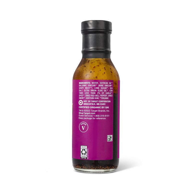 slide 3 of 3, Organic Balsamic Vinaigrette - 12fl oz - Good & Gather™, 12 fl oz