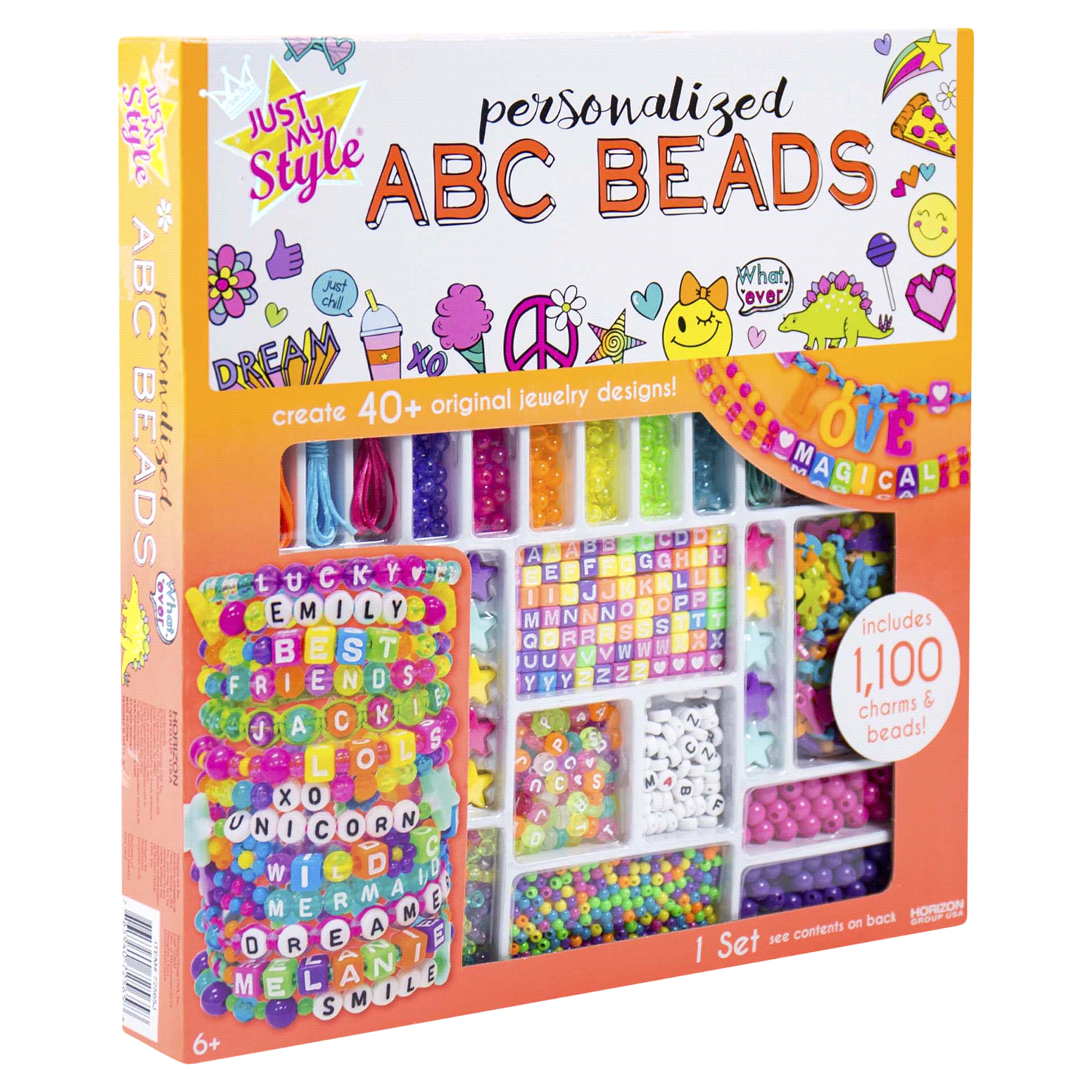 slide 2 of 2, Just My Style Personalized ABC Beads, 1 ct