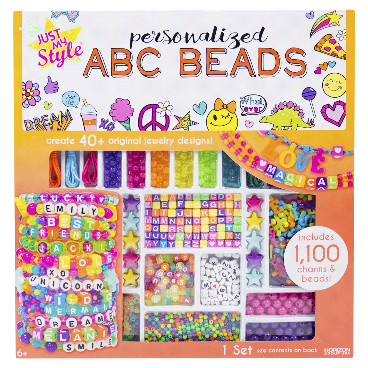 slide 1 of 2, Just My Style Personalized ABC Beads, 1 ct