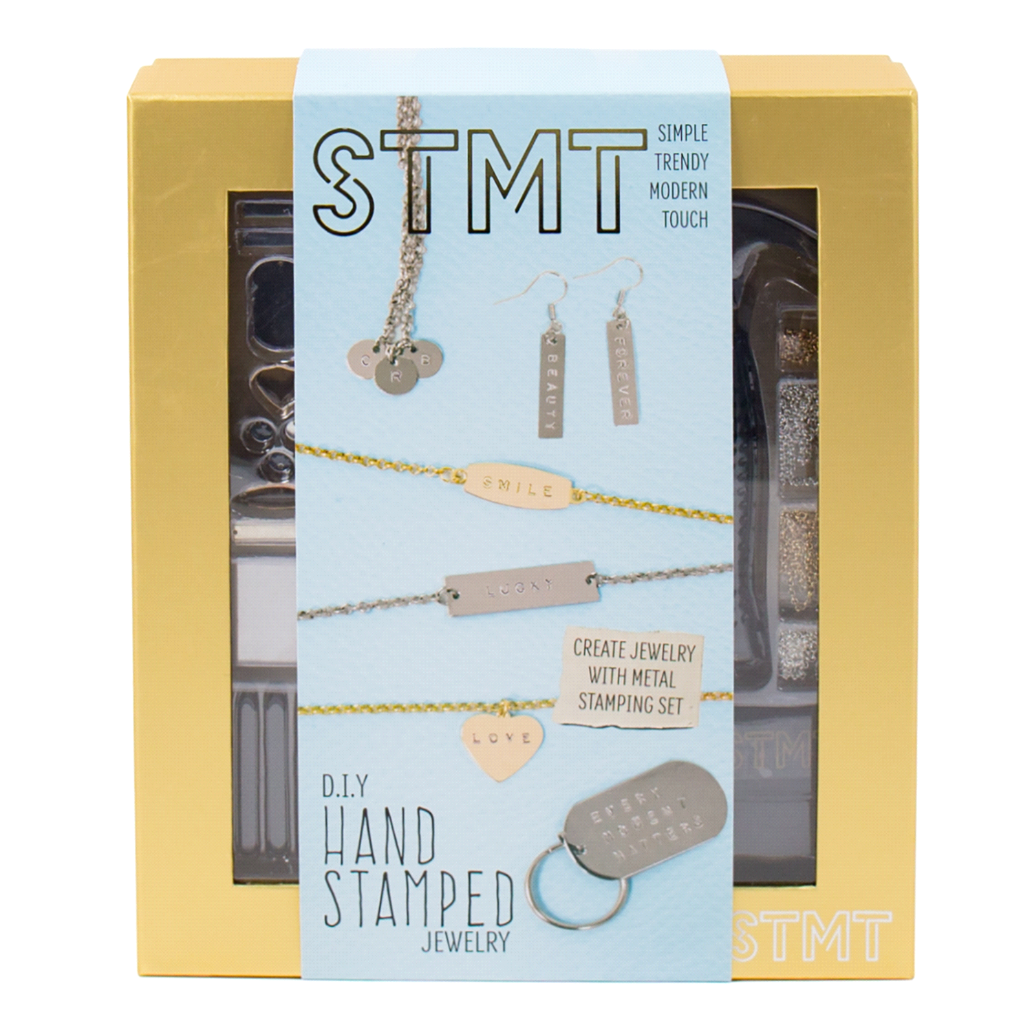 slide 1 of 2, STMT DIY Hand Stamped Metal Jewelry Kit - STMT, 1 ct