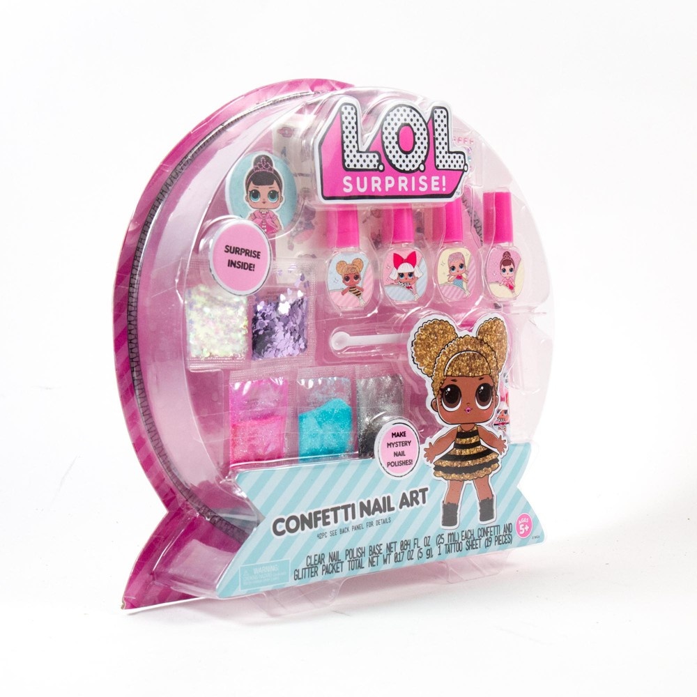 slide 4 of 6, L.O.L. Surprise! Confetti Nail Art Activity Kit, 1 ct