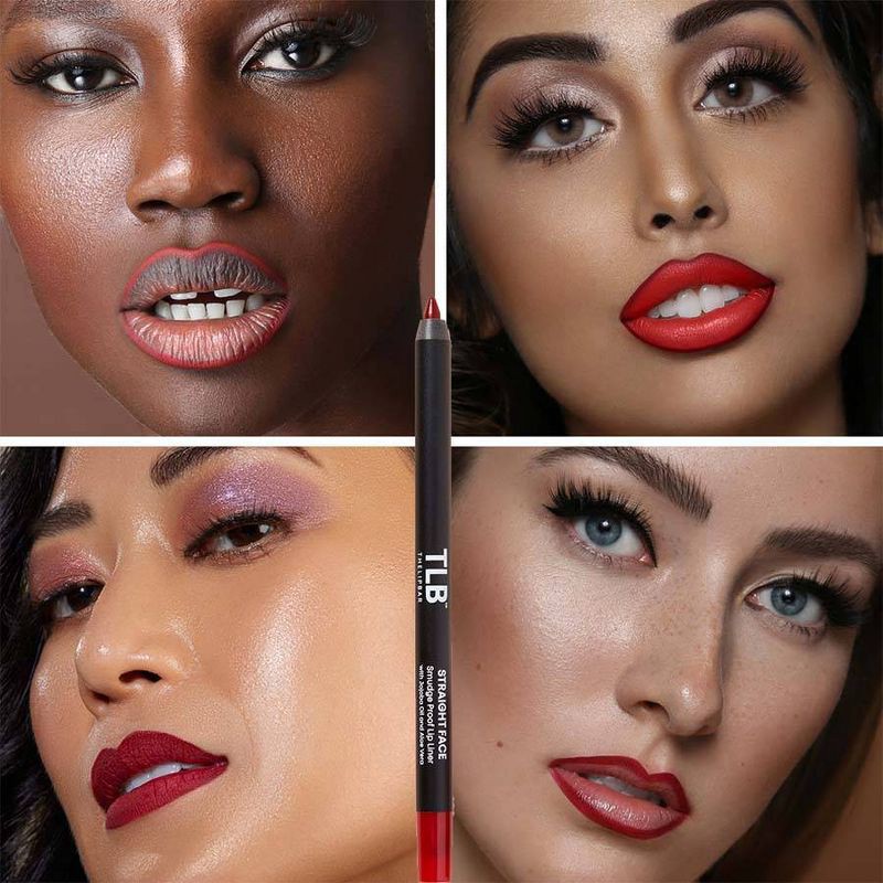 slide 4 of 5, The Lip Bar Vegan Lip Liner - Straight Face - 0.4oz, 0.4 oz
