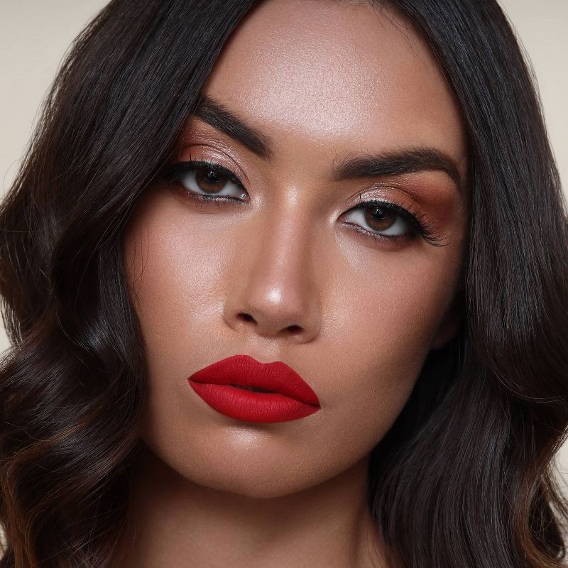 slide 4 of 8, The Lip Bar Vegan Matte Liquid Lipstick - Hot Mama - 0.24 fl oz, 0.24 fl oz