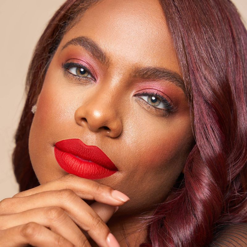 slide 5 of 8, The Lip Bar Vegan Matte Liquid Lipstick - Hot Mama - 0.24 fl oz, 0.24 fl oz