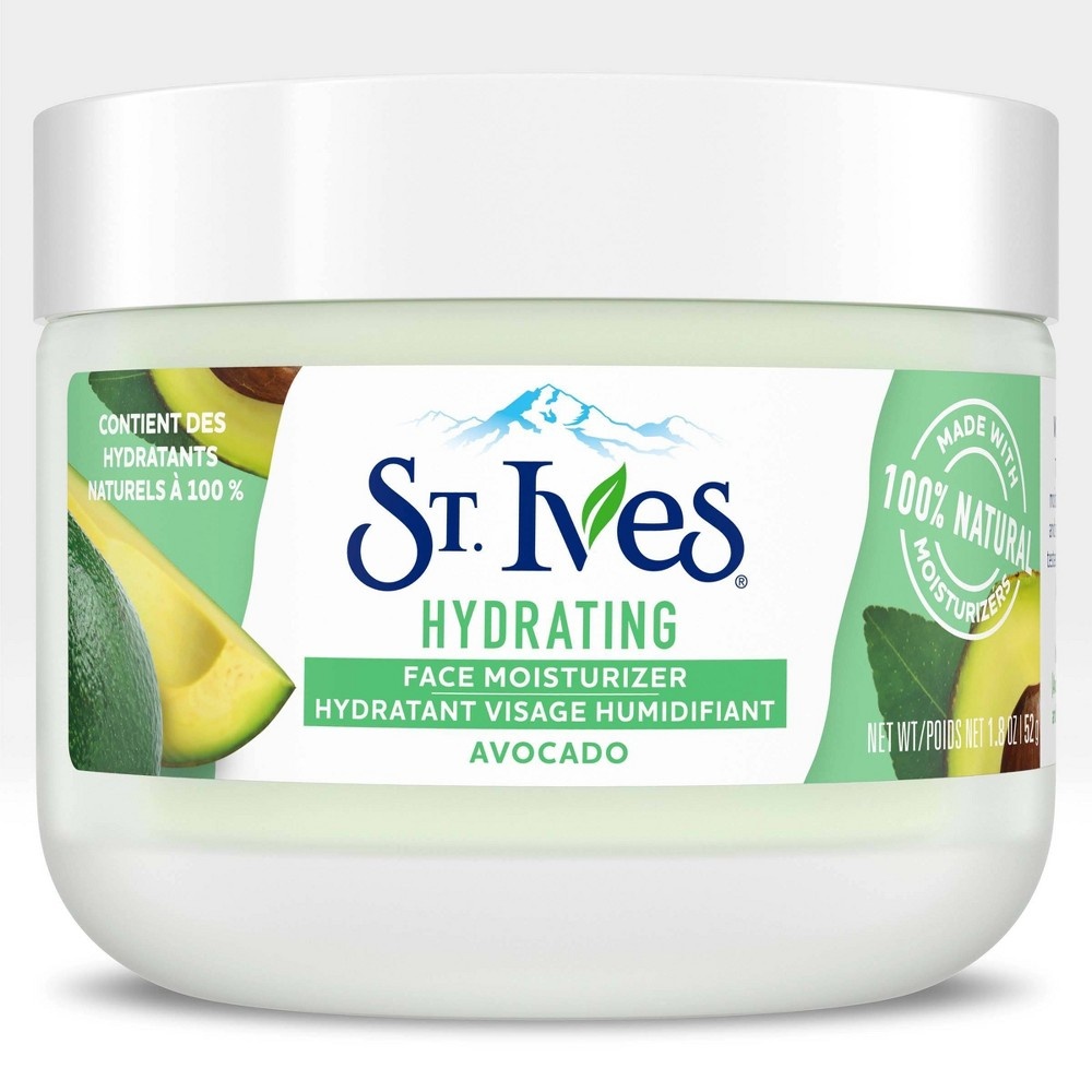 slide 4 of 4, St. Ives Avocado Hydrating Face Moisturizer, 1.8 oz