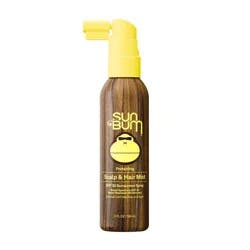 Sun Bum SPF 30 Scalp and Hair Mist - 2 fl oz: Noncomedogenic, Paraben-Free, Gluten-Free, Vegan