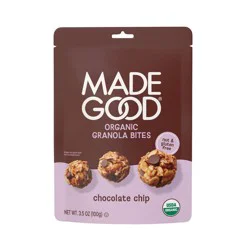 MadeGood Chocolate Chip Organic Granola Bites - 3.5oz