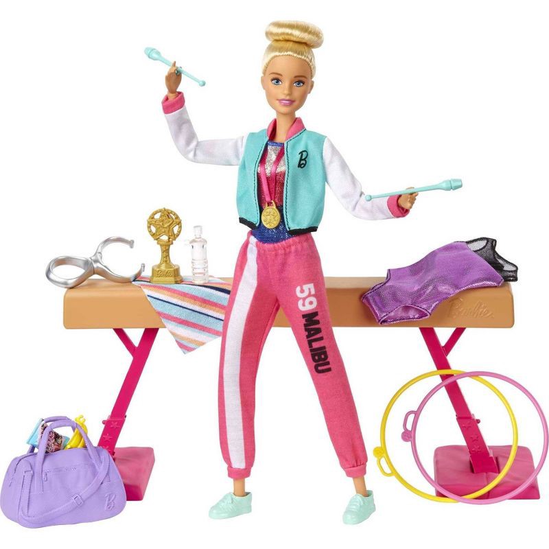 slide 1 of 1, Barbie You Can Be Anything Gymnast Doll Playset, 1 ct