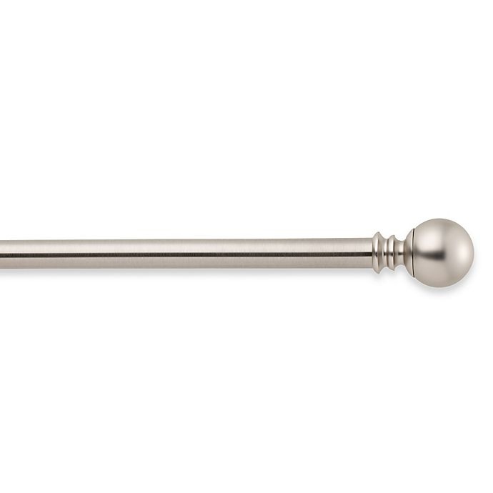 slide 2 of 2, Cambria Premier Complete Paragon Finial - Brushed Nickel, 2 ct