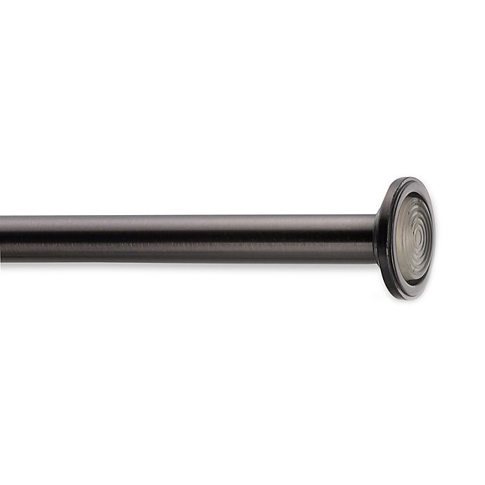 slide 1 of 1, Cambria Premier Complete Decorative Tension Rod - Graphite, 52 in x 90 in