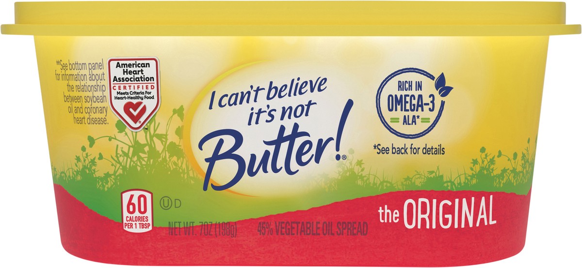 slide 4 of 12, I Can't Believe It's Not Butter! I Can’t Believe It’s Not Butter! Original Spread 7 oz, 7 oz