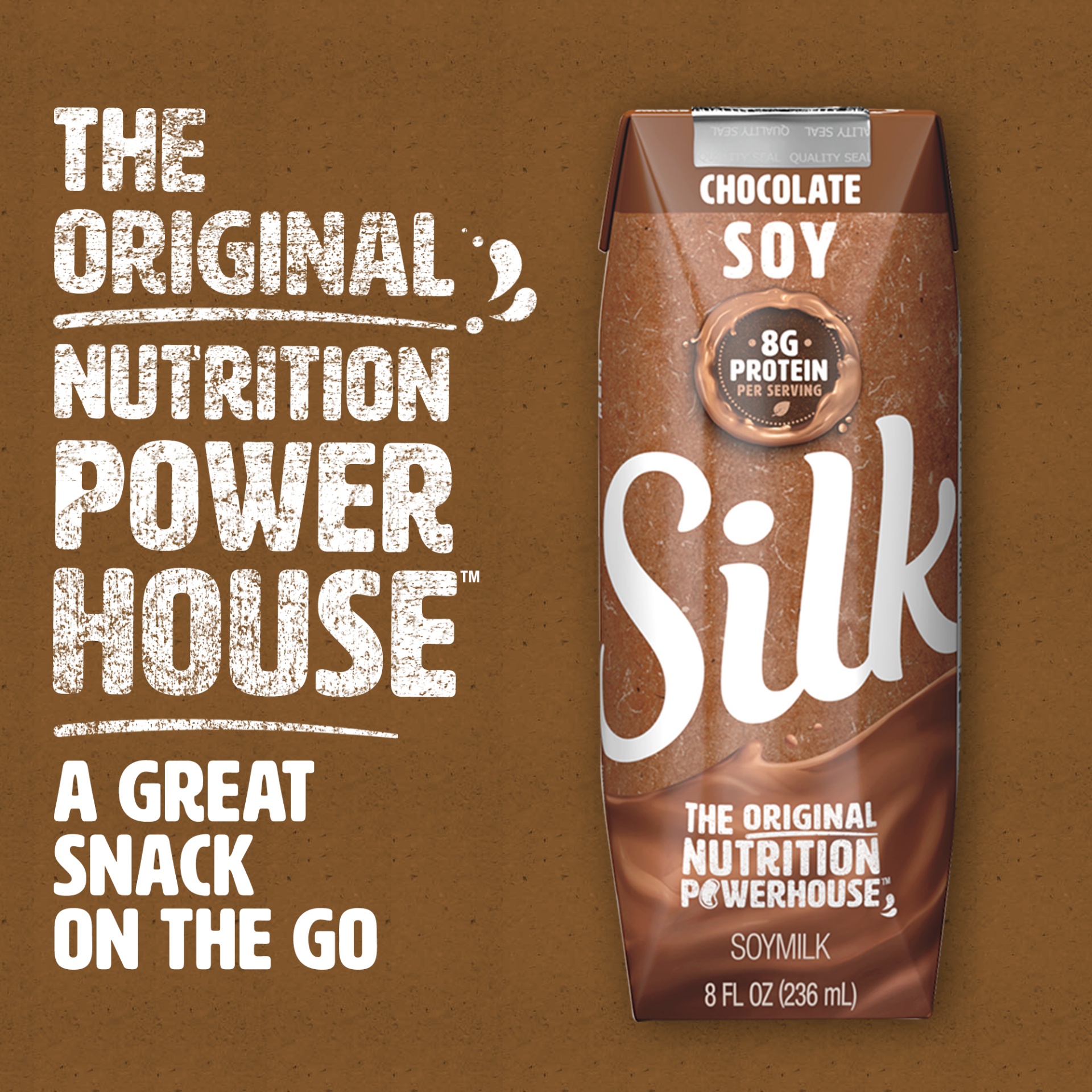 slide 5 of 7, Silk Shelf-Stable Chocolate Soy Milk Singles, 8 fl oz