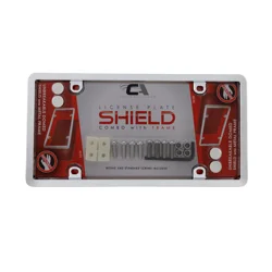 Custom Accessories Custom Chrome-Smoked Metal Deluxe Heavy Duty LPC