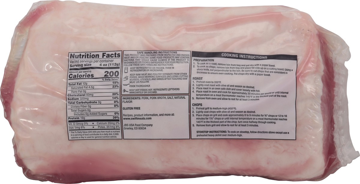 slide 5 of 9, Swift Pork Loin Chop Assorted, per lb